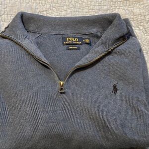 Polo Ralph Lauren blue Quarter-Zip Sweater